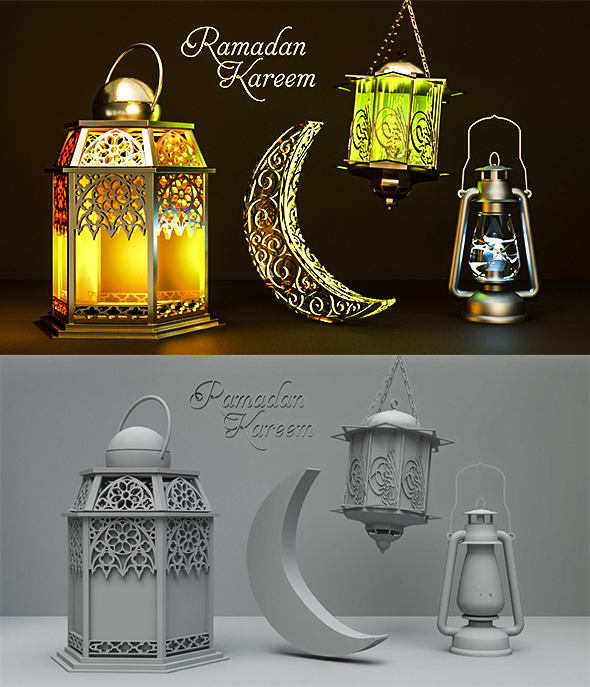 Ramadan Kareem PACK - 3Docean 30558568