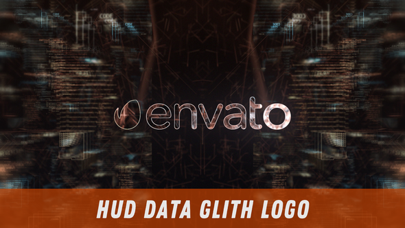 HUD Data Glith - VideoHive 30562637