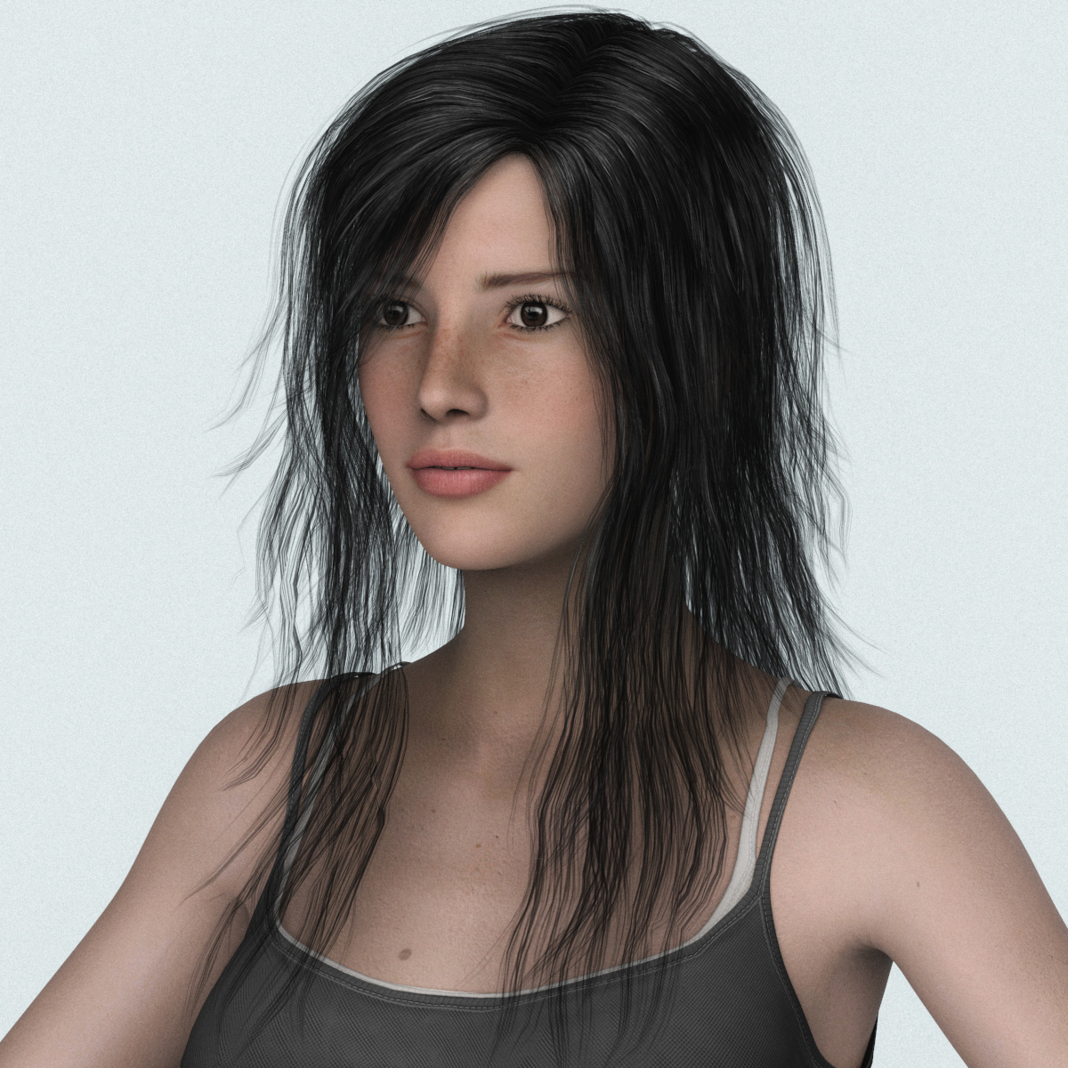 Young Sexy Girl 3D Character by 3darcmall | 3DOcean