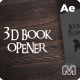 3D Book Opener \ After Effects - VideoHive Item for Sale