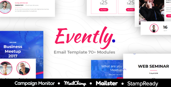 Evently - Responsive - ThemeForest 21887298