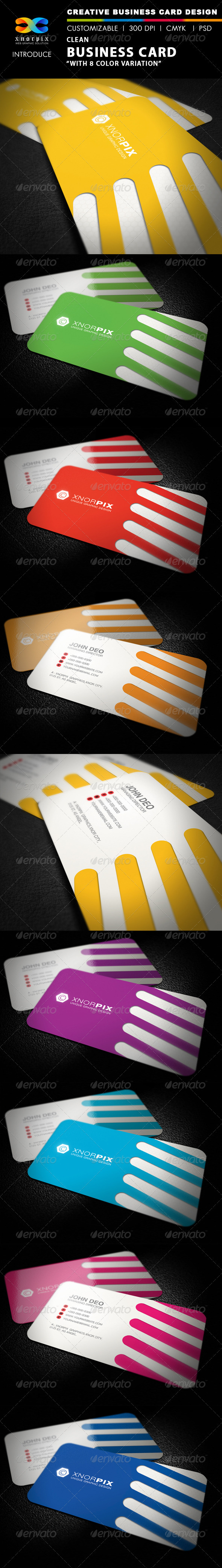 Clean Business Card - Creative Business Cards