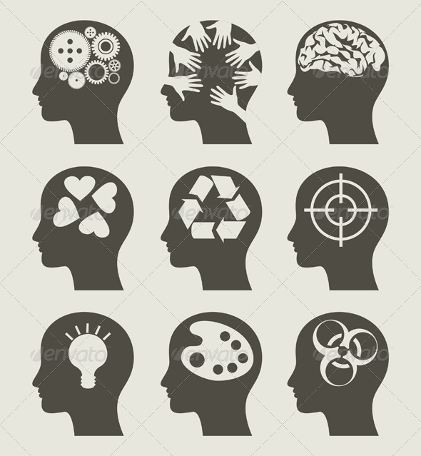 Set a head - People Characters