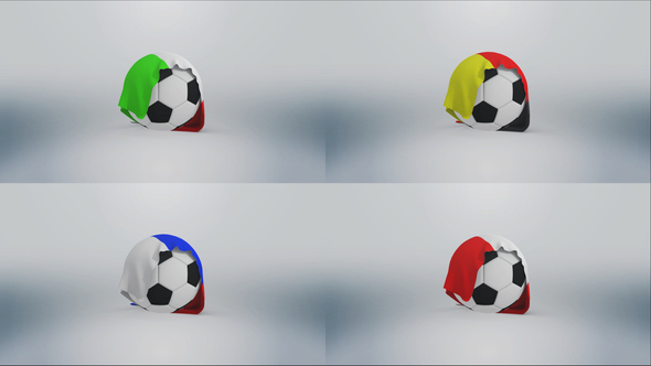 Football Flag Logo - VideoHive 30569990