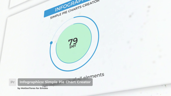 Infographics: Simple Pie Chart Creator \ Premiere Pro