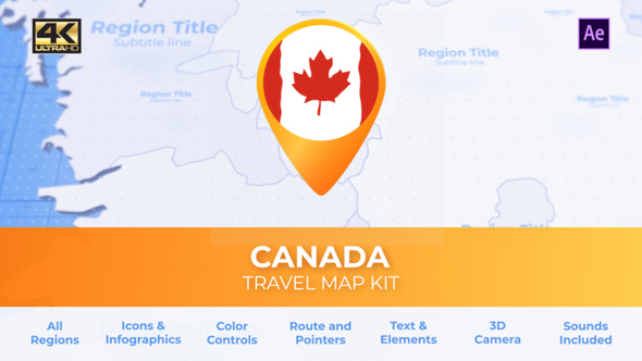 Canada Map - Canadian Travel Map