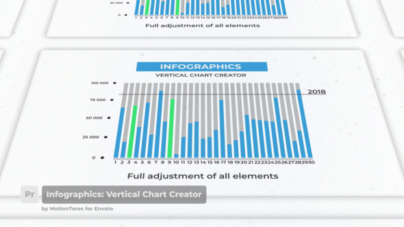 Infographics: Vertical Chart Creator \ Premiere Pro
