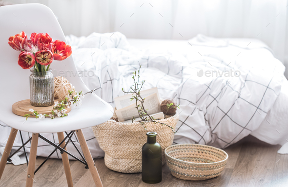 Home Decor Items In The Interior Of Room Stock Photo By Puhimec - Cozy Home Decor Products