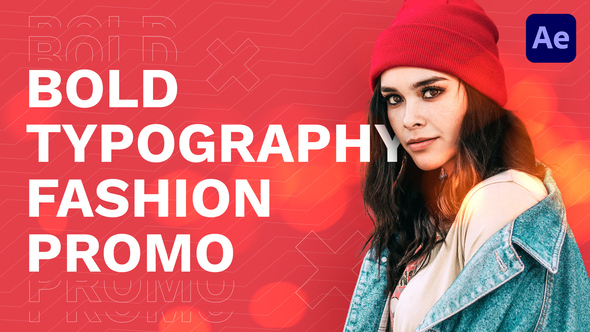 Bold Typography Fashion Promo