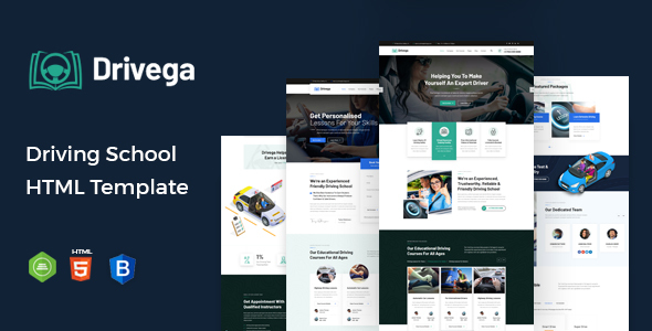 Drivega - Driving - ThemeForest 30573585