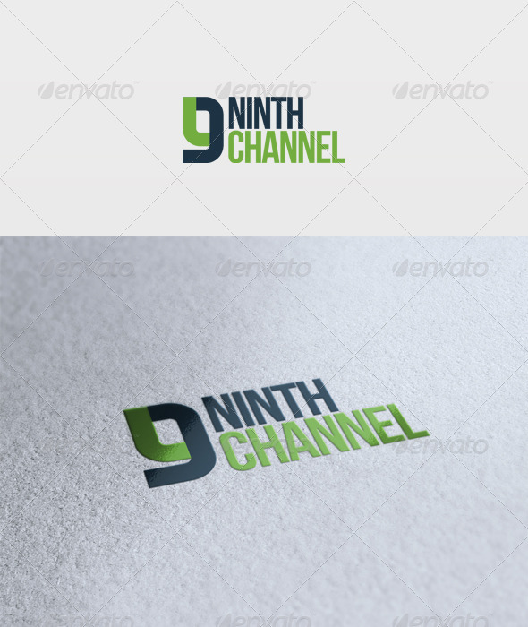 Ninth Channel Logo - Numbers Logo Templates