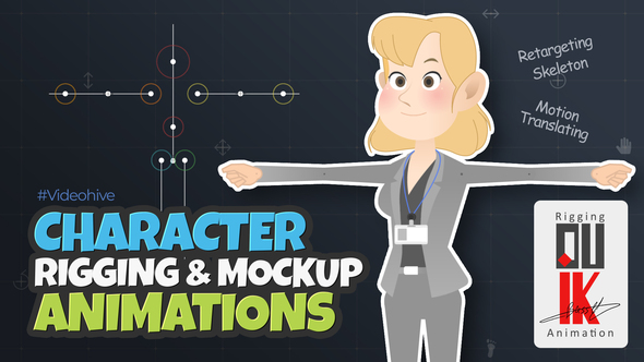 Character Rigging Mock Up Animations