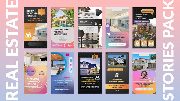 Real Estate Stories - VideoHive 30582251