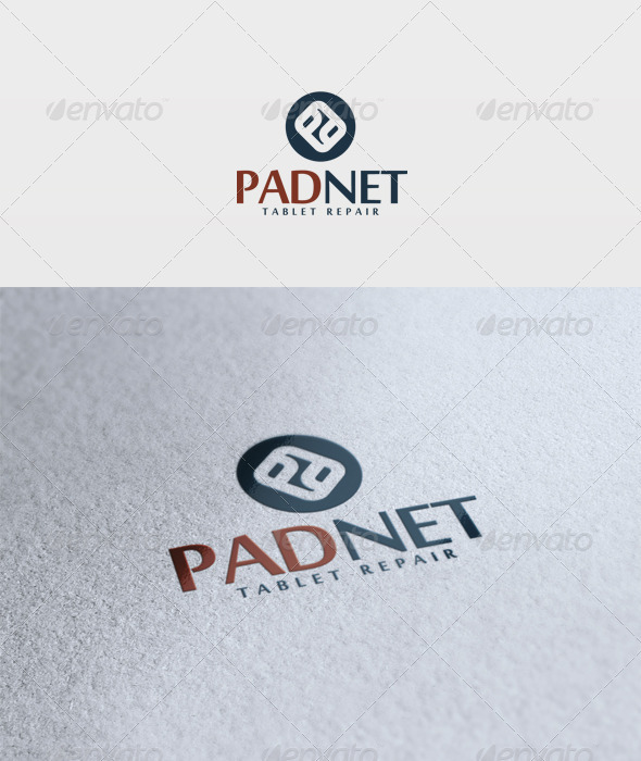 Padnet Logo - Vector Abstract