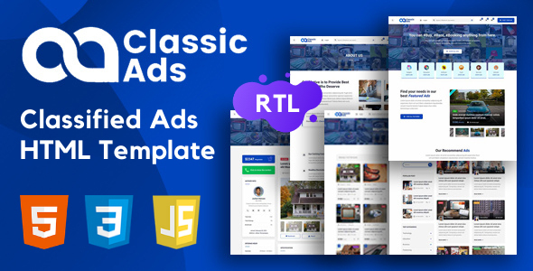 Classicads - Classified - ThemeForest 30204214