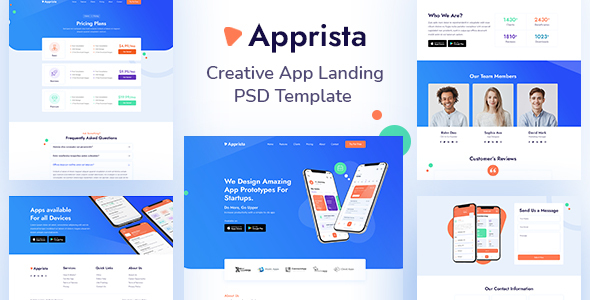 APPRISTA - APP - ThemeForest 30582807