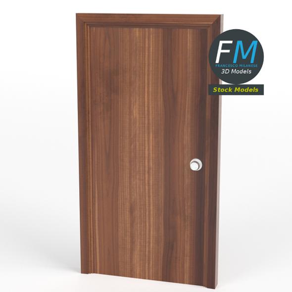 Flush door with - 3Docean 18652278