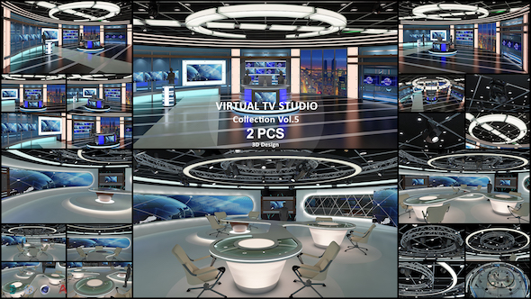 Virtual TV Studio - 3Docean 21755330