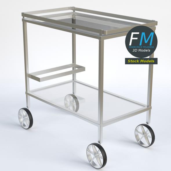 Food beverage trolley - 3Docean 19527460