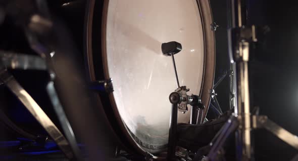 The Pedal Hits The Bass Drum