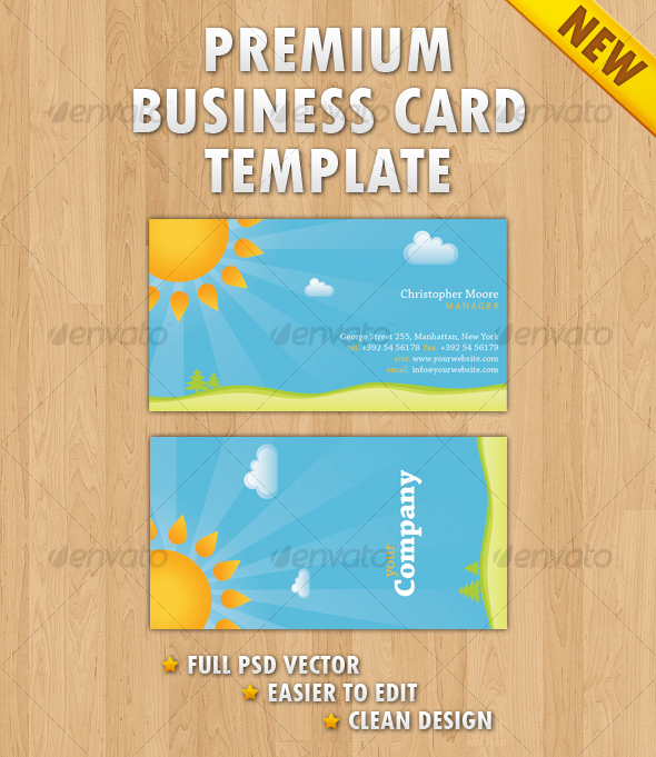 Clean Business Card - Creative Business Cards