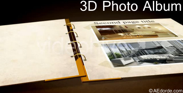 3D Photo Album