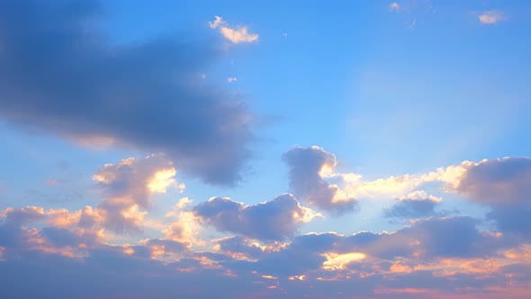 4K Sky Time lapse, Beautiful background, Sky Timelapse of horizon alt