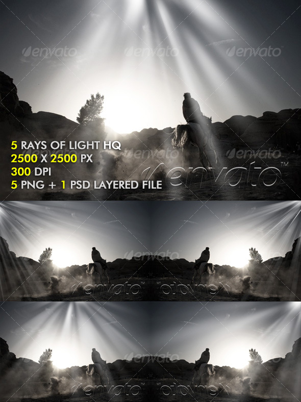 Rays Of Light - Abstract Illustrations