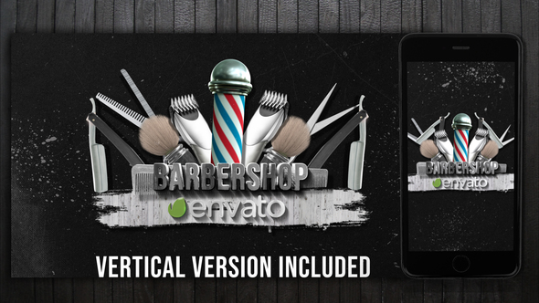 Barbershop Promo Project - VideoHive 30613629