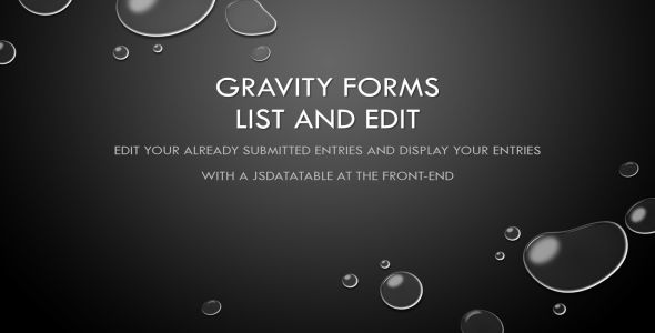 Gravity Forms - CodeCanyon 5968424