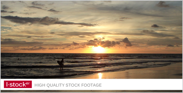 Bali Surfers At Sunset 1