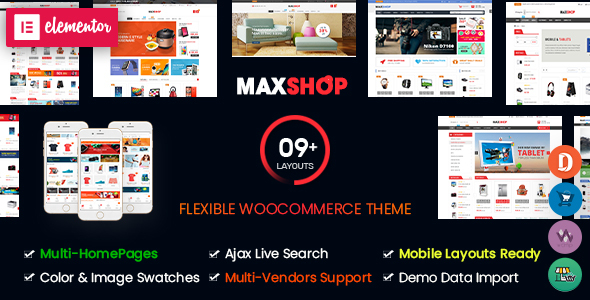 MaxShop - Electronics - ThemeForest 11452732