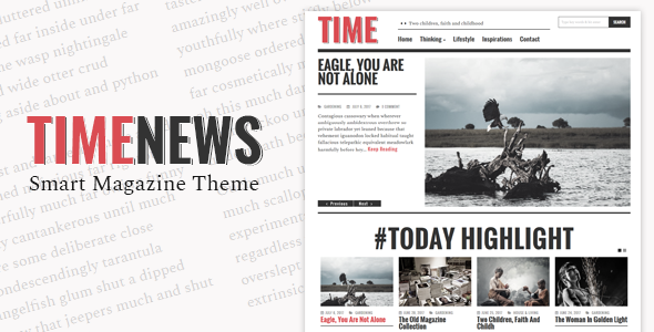 TimeNews - Publisher - ThemeForest 20601732