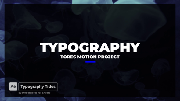 Typography Titles \ After Effects