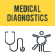 Medical Diagnostics Outline Icons