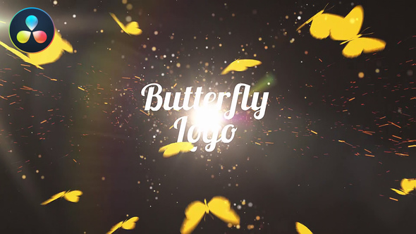 Butterfly Logo Reveal