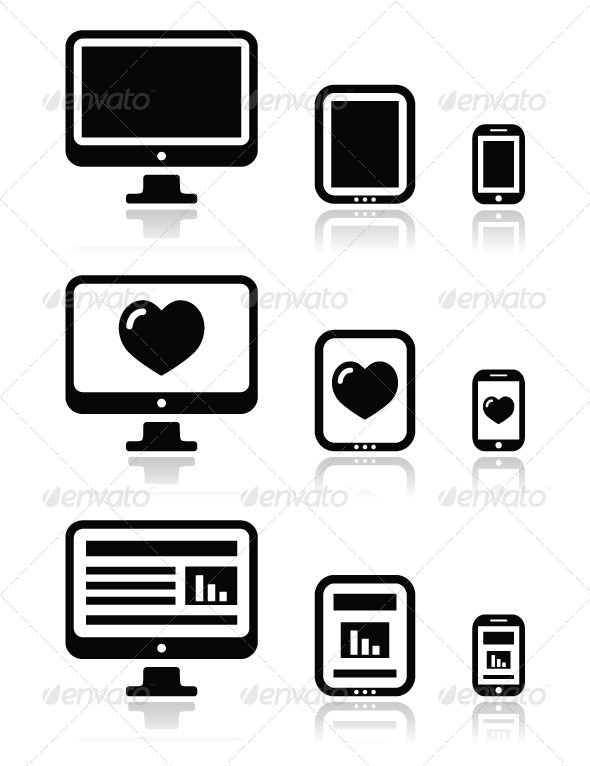 Responsive website design - screens - Web Technology