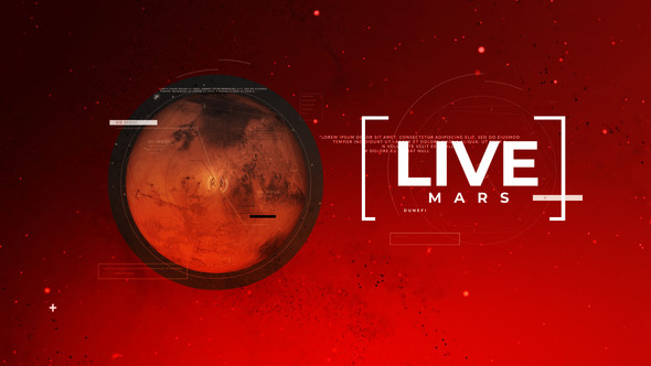 Mars Live Intro - VideoHive 30632051
