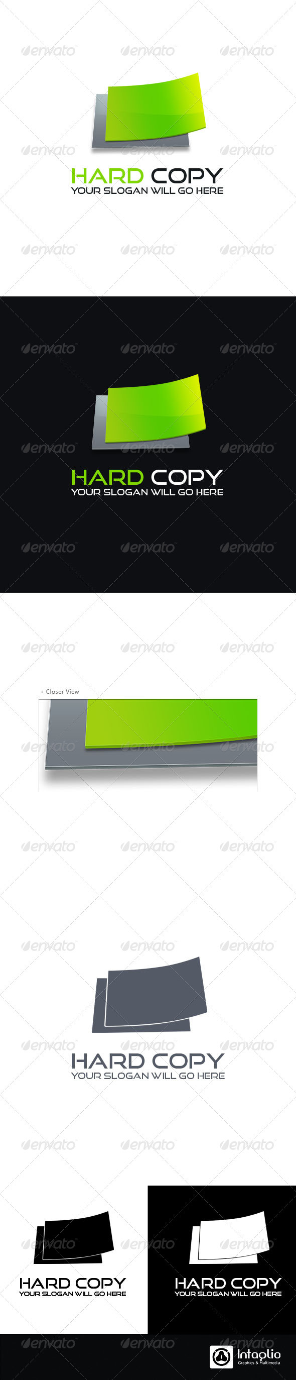 Print Logo - Hard Copy - 3d Abstract