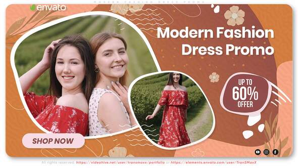 Modern Fashion Dress - VideoHive 30482808