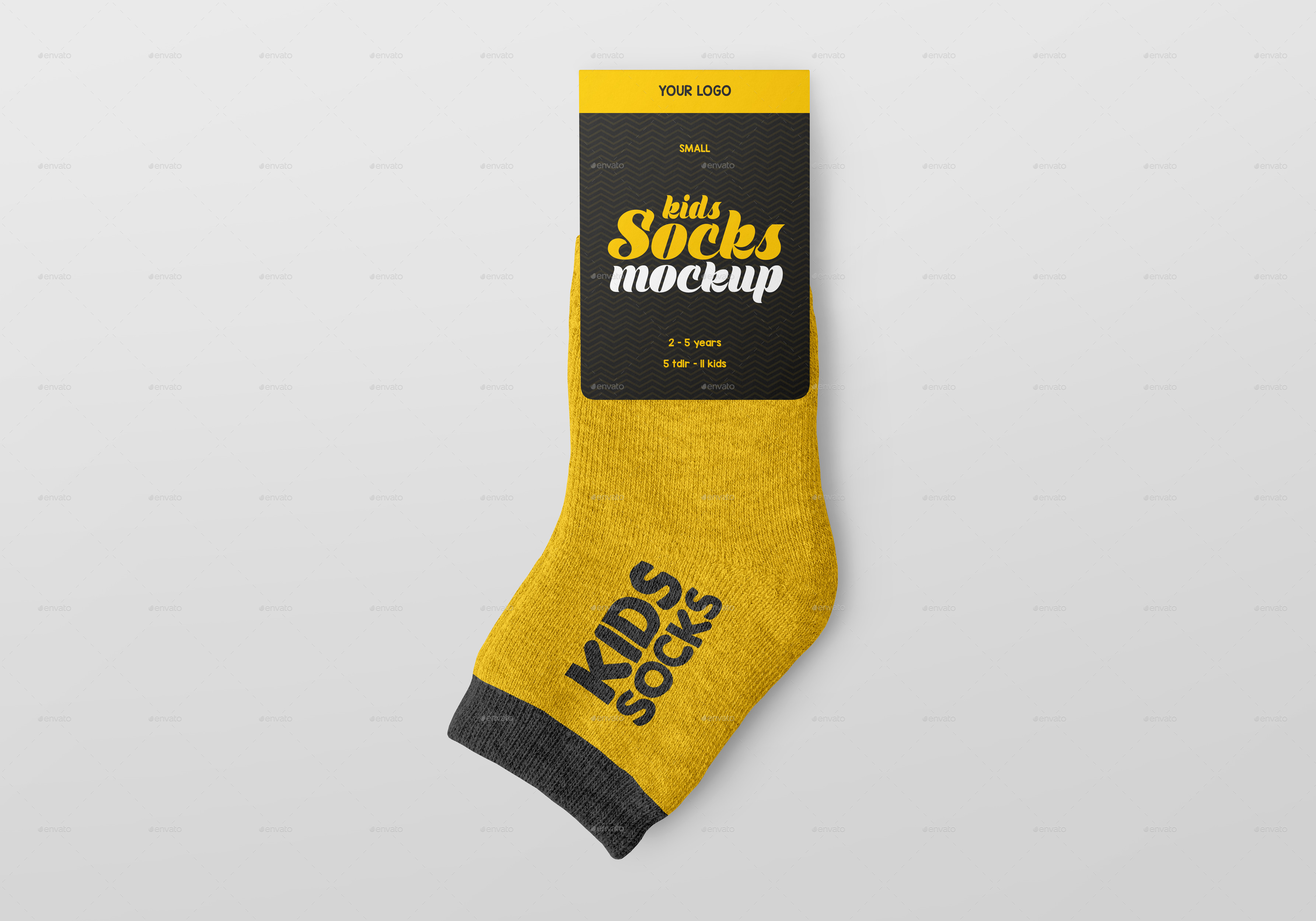 Download Kids Socks With Label Mockup Set By Country4k Graphicriver