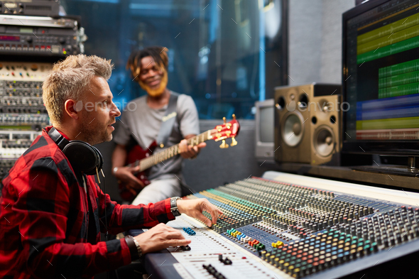 Music recording - Stock Photo - Images