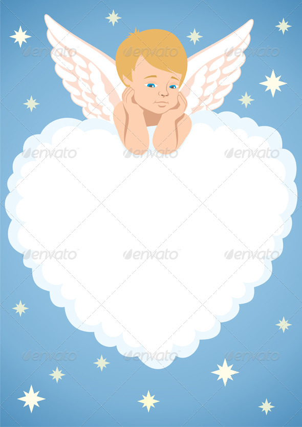 Cupid Frame - Valentines Seasons/Holidays