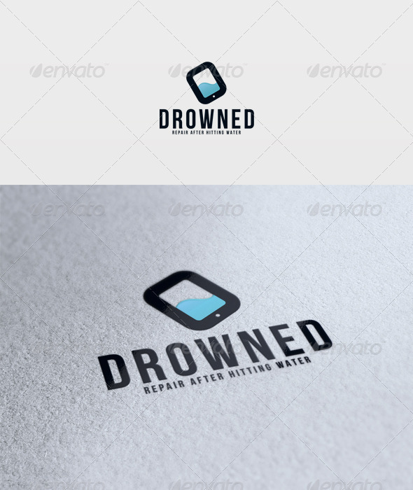 Drowned Logo - Objects Logo Templates