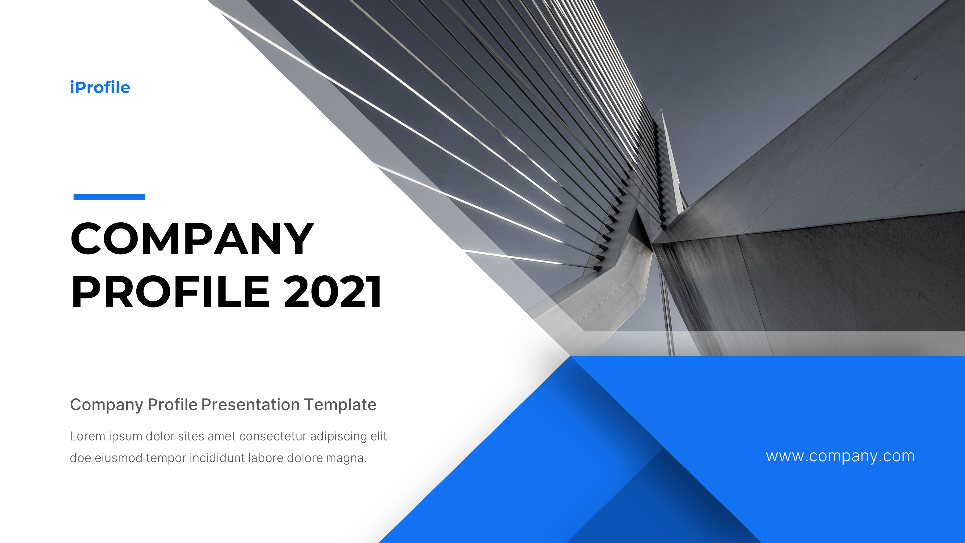 Iprofile - Company Profile Keynote Presentation Template by YossyOneStd