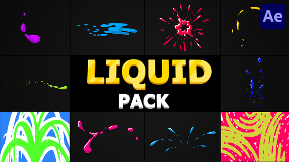 Liquid Elements - VideoHive 30677364