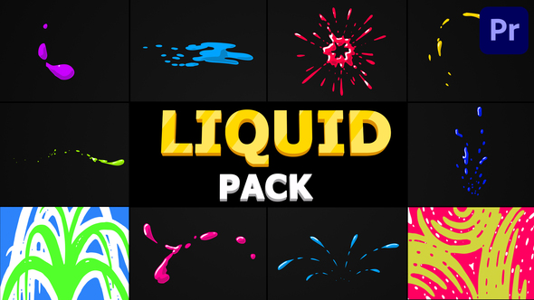 Liquid Elements | Premiere Pro MOGRT