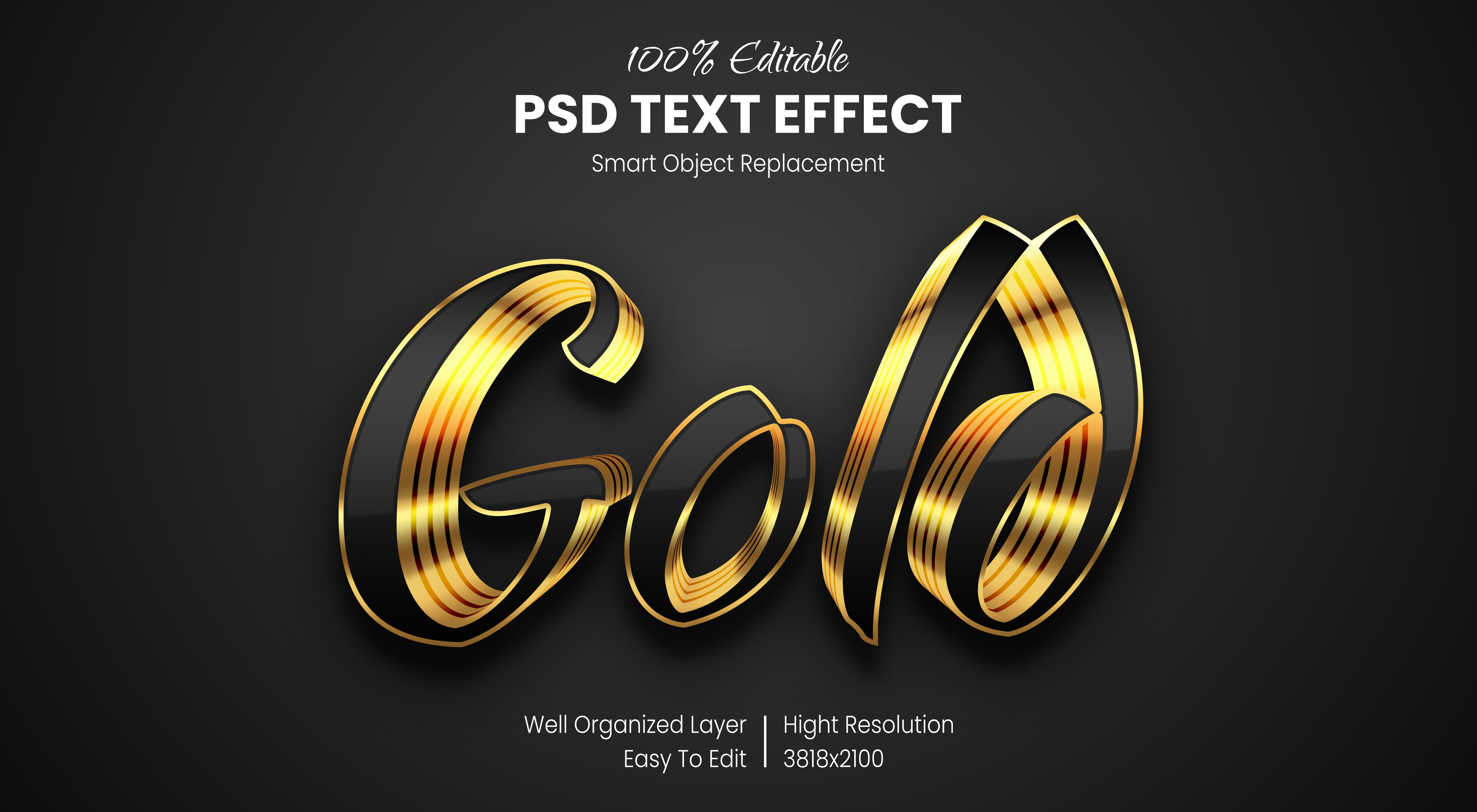 13 Photoshop Text Effects – Luxury Styles[30702118]