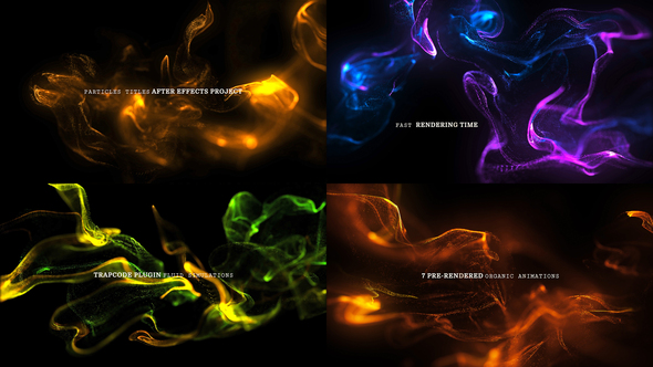 Particles Titles 4K - VideoHive 30710825