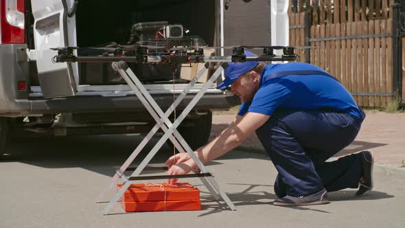 Preparing Order before Sending by Drone alt